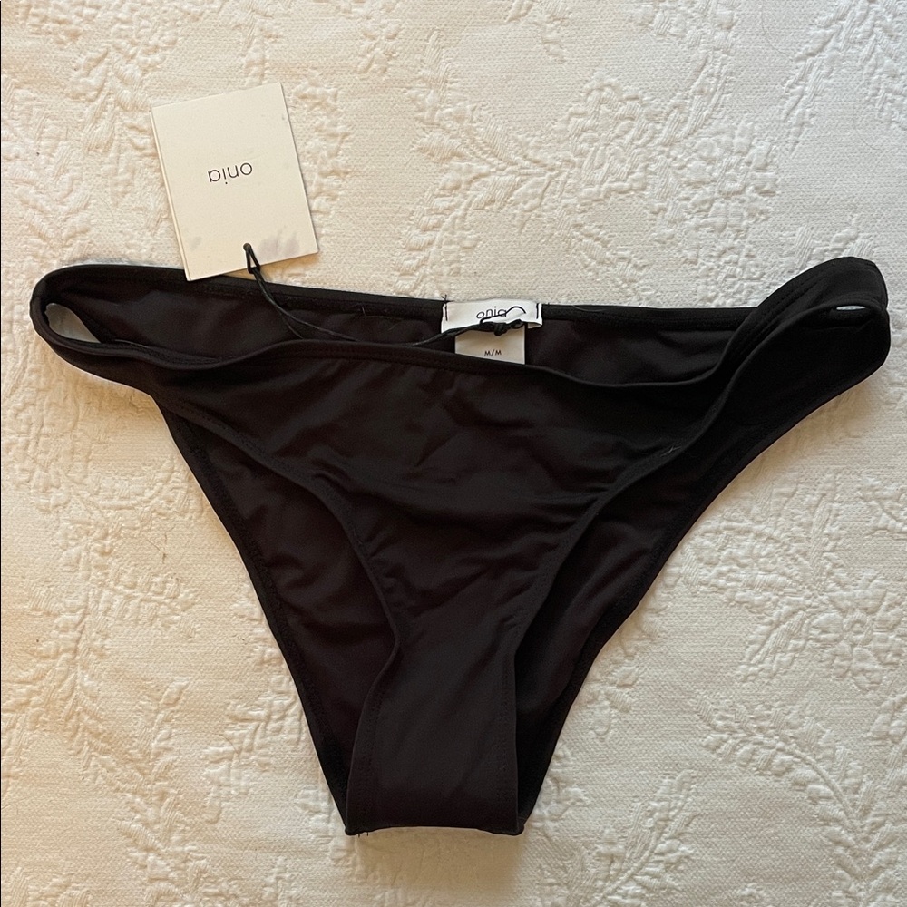 Onia Black Ashley Bikini Bottom M